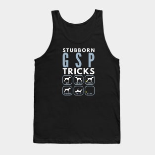 Stubborn GSP Tricks - Dog Training Tank Top